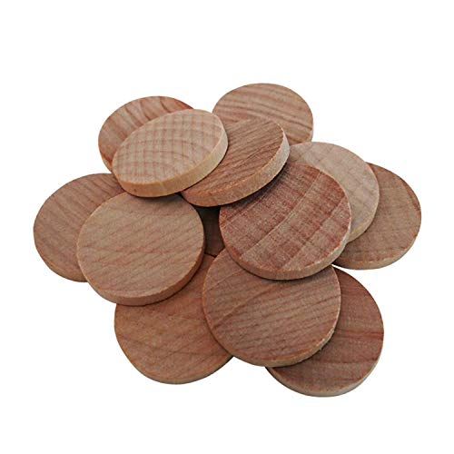 Axe Sickle 1 Inch Natural Wood Slices Unfinished Round Wood Coins for Arts & Crafts Projects, Board Game Pieces, Ornaments, 200 per Pack. - Image 4