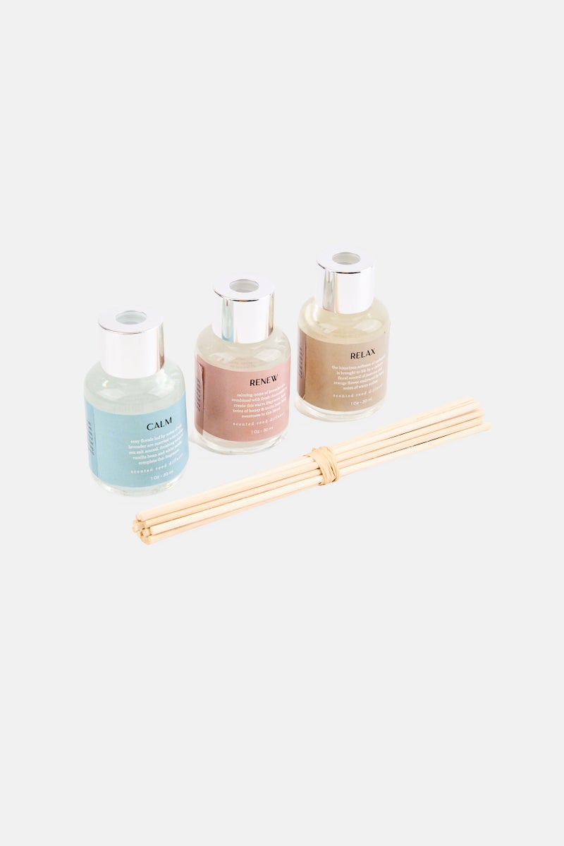 LUXE 3 Pieces Scented Reed Diffuser Set 30 ml - Image 3