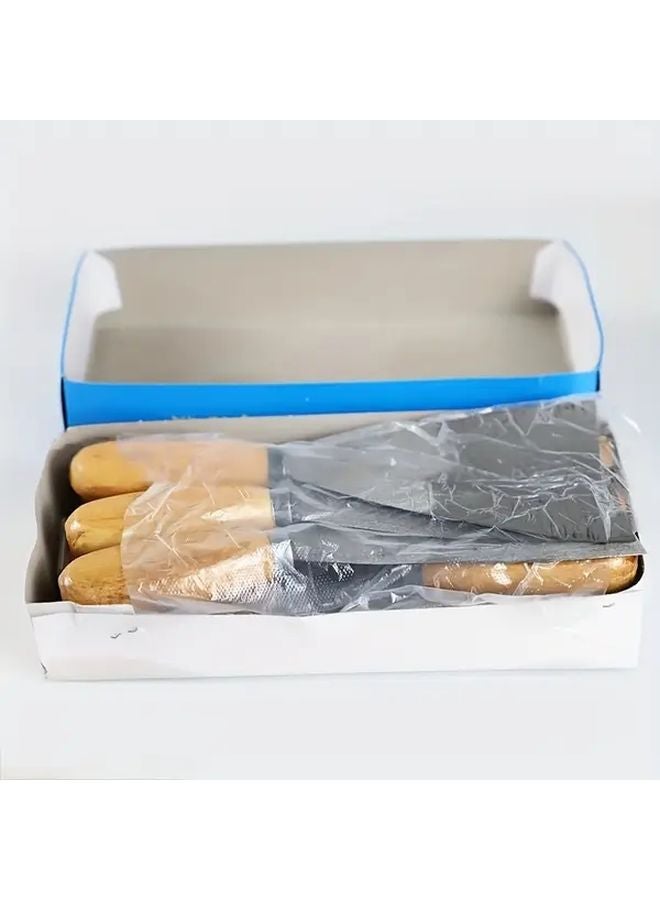 2pcs 2 Inch Ash Knife Wooden Handle Iron Filling Shovel Scraper Thickened Putty Spatula - Image 3