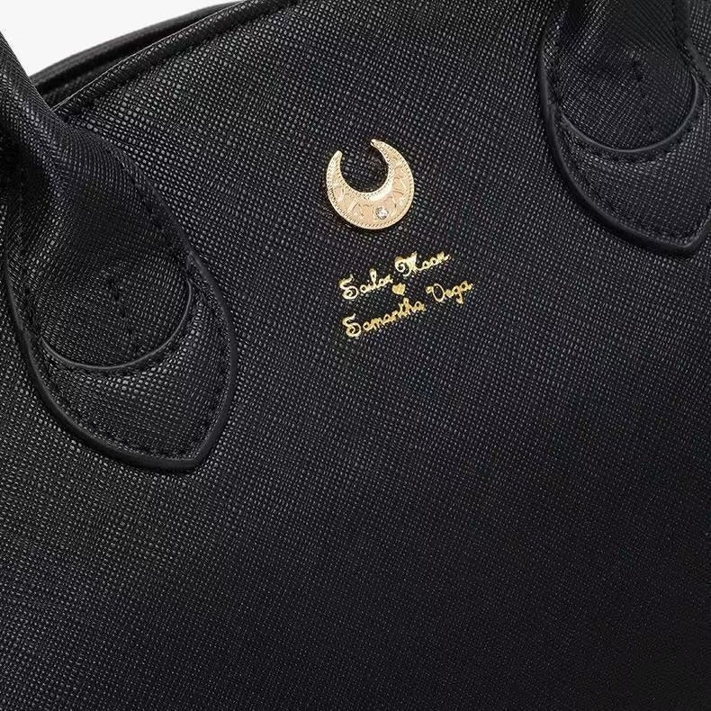 Pre-Sale Japanese Samanha Series Sailor Moon Shoulder Handbag Cross Pattern Dumpling Bag Cat Ear Bag - Image 5