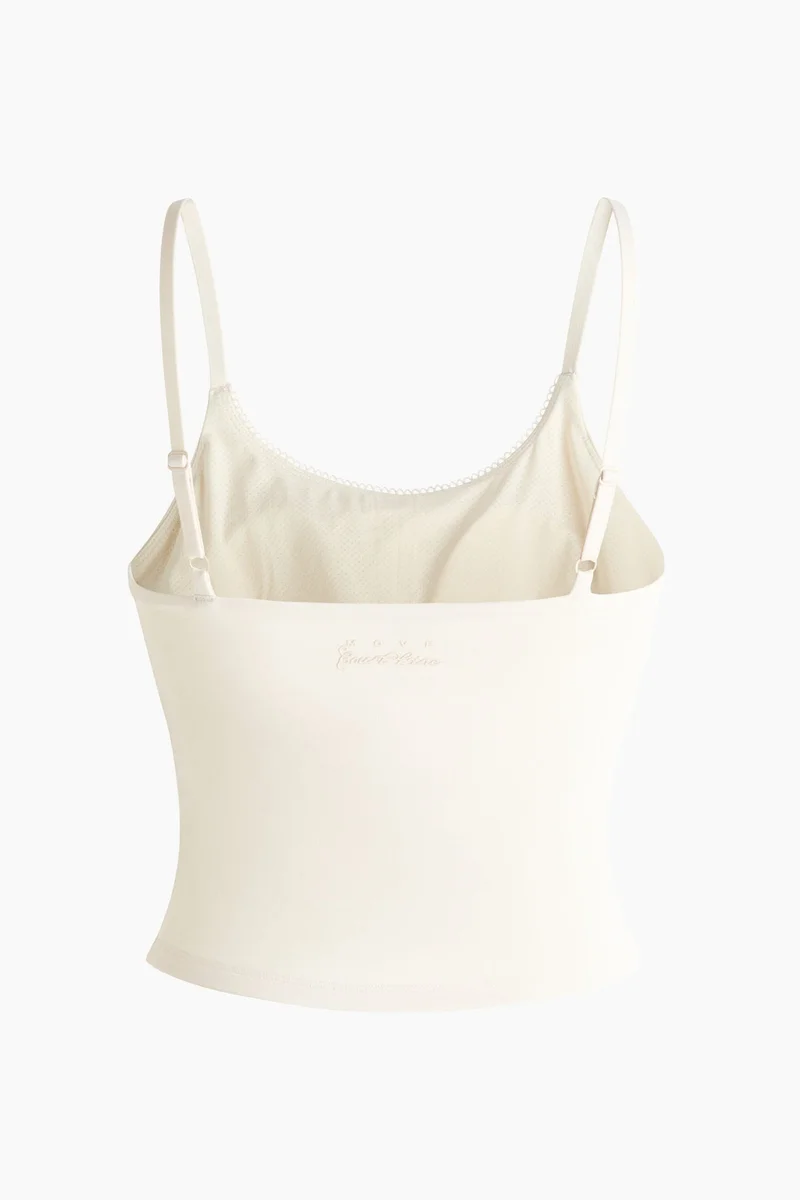 H&M Integral-bra sports strappy top with SoftMove™