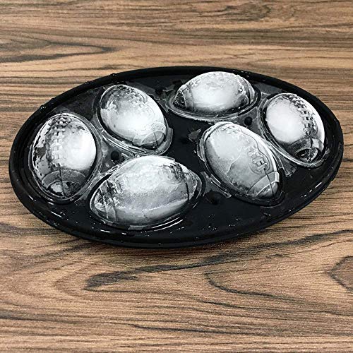 Naranqa Premium Football Shape Silicone Candy Molds & Ice Cube Trays by Naranqa| Food Grade Silicone BPA Free | Chocolate, Candy, Ice Cube and More (Football Shape-BLK, 1) - Image 3