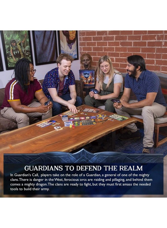 SKYBOUND Guardian’S Call ; A Hero Fantasy Inspired Board Game Of Deduction ; Competitive Fun For Teens And Adults With Miniatures Great Replay Value ; 25 Players 3045 Minutes Ages 14 And Up - Image 3