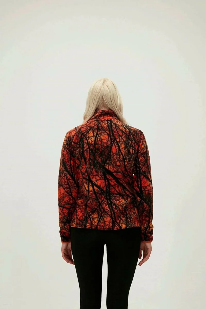 Bad Bear Equinox Full Zip Women's Red Jacket