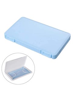 Y&D Mask Holder Portable Storage, Clips Containers Disposable Face Organizer Dustproof for Box Pollution Prevention Container Plastic Seal Case  - Image 1