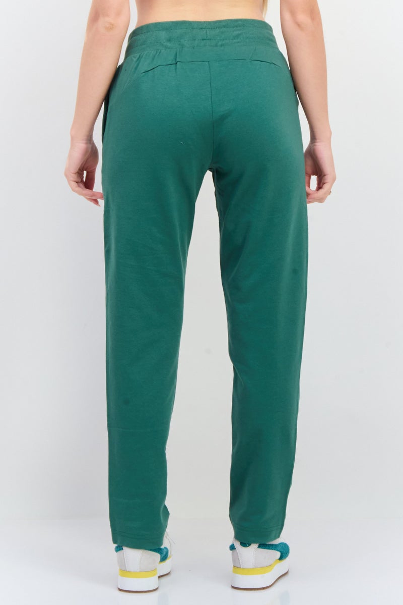 PUMA Women Sportswear Fit Training Track Pants, Green  - Image 3