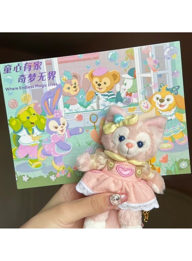 general Lina-Bell Plush Keychain 12cm Plush Doll with Keyring, Genie Pendant, Keyring Pouch, Accessories for All Ages and Occasions - Image 5