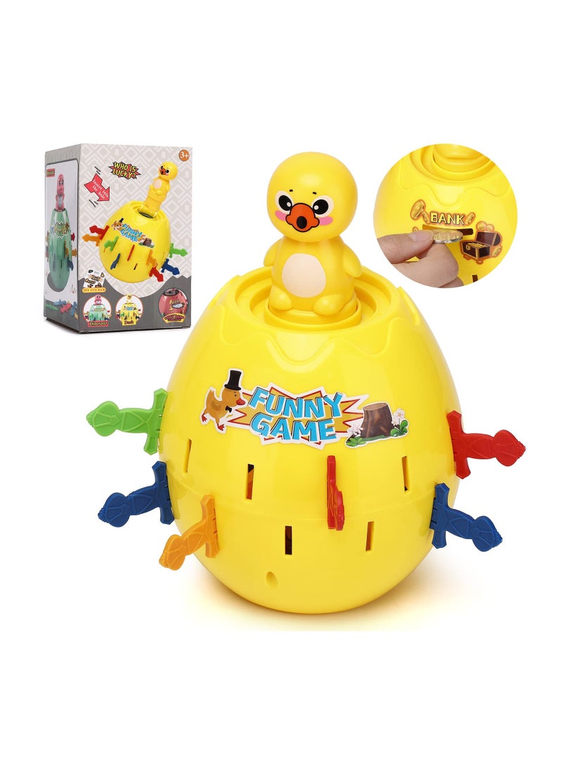 SYOSI Pop Up Kids Game, Dinosaur Action Board Game Family Fun Activity Preschool Children's Game Classic Board Game Toddler Action Game or 3 4 5 6 7 8 9 10 11 Year Old Boys Girls Children Toddlers - Image 1