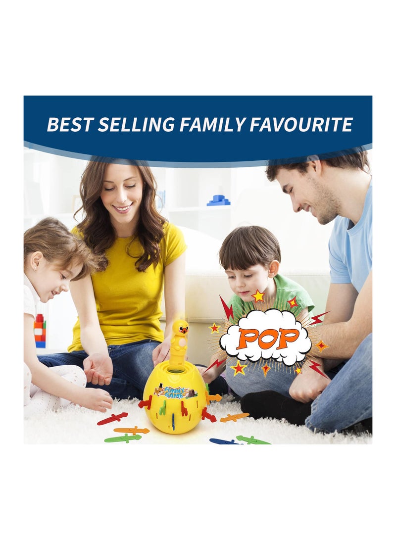 SYOSI Pop Up Kids Game, Dinosaur Action Board Game Family Fun Activity Preschool Children's Game Classic Board Game Toddler Action Game or 3 4 5 6 7 8 9 10 11 Year Old Boys Girls Children Toddlers - Image 5