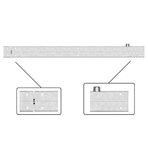 Atlantic Morden Plain Stainless Steel Tower Bolt 18 inch, Tower Bolt for Home, Office, Doors,Windows,Tower Bolt for Main Door and Bathroom, Easy to Fit (Two Tone Silver, Pack of 2 Pcs) - Image 4