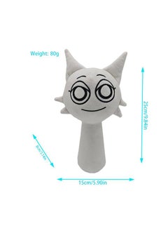 Y&D Sprunki Plush Toys, Sprunky Wenda & Gray Plushies Pillow Stuffed Animal Figure Dolls for Game Fans Gifts for Kids  - Image 2