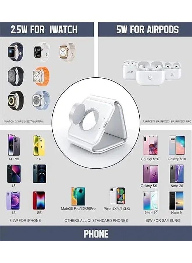 Generic - 3-in-1 Fast Magnetic Wireless Charger - Image 1