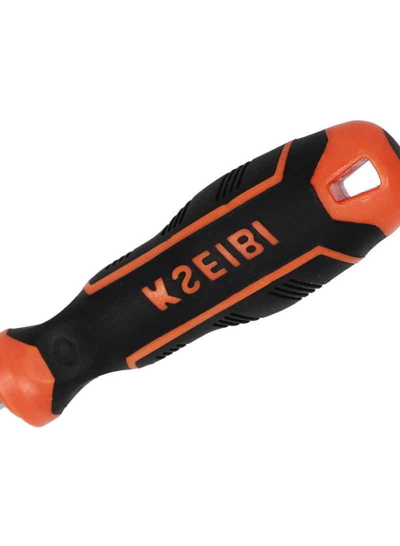 KSEIBI Stubby Phillips Screwdrivers, Chrome Vanadium, Small Pocket Screwdriver for DIY Repairing, Tight Spaces, Assembly and Disassembly, Automotive Repair, Electrical Work, Plumbing Repairs. - Image 2