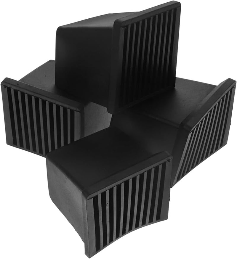 DOITOOL 4 Pack Chair Leg Protectors Slip Resistant Floor Protectors For Hardwood Floors - Image 1