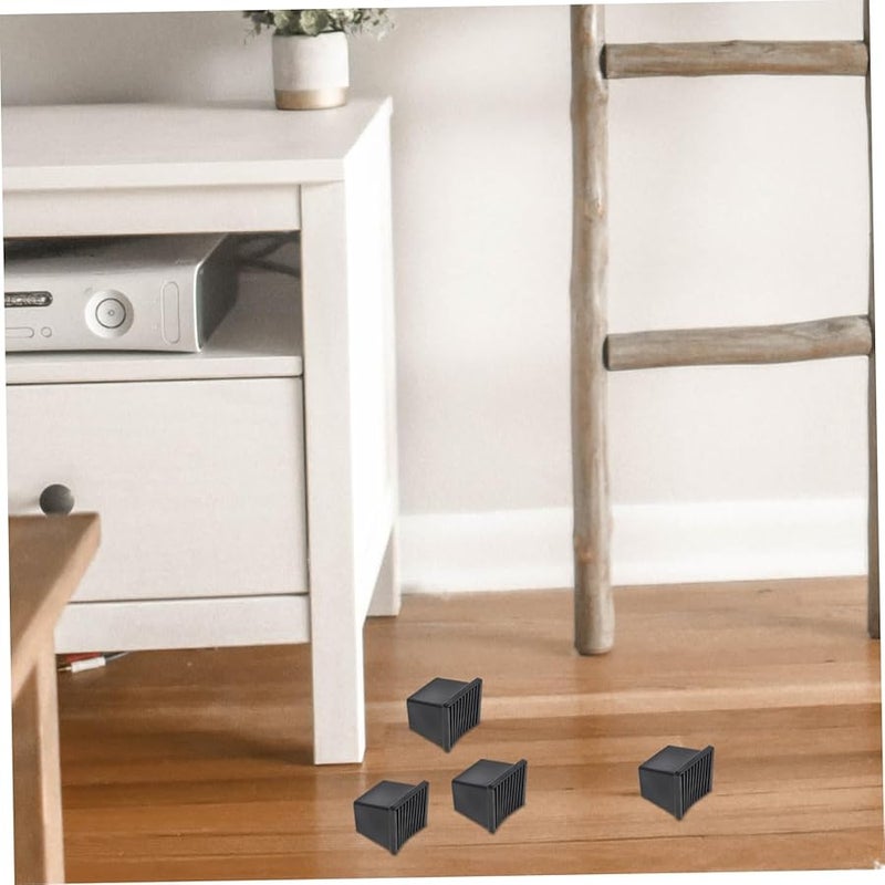 DOITOOL 4 Pack Chair Leg Protectors Slip Resistant Floor Protectors For Hardwood Floors - Image 5