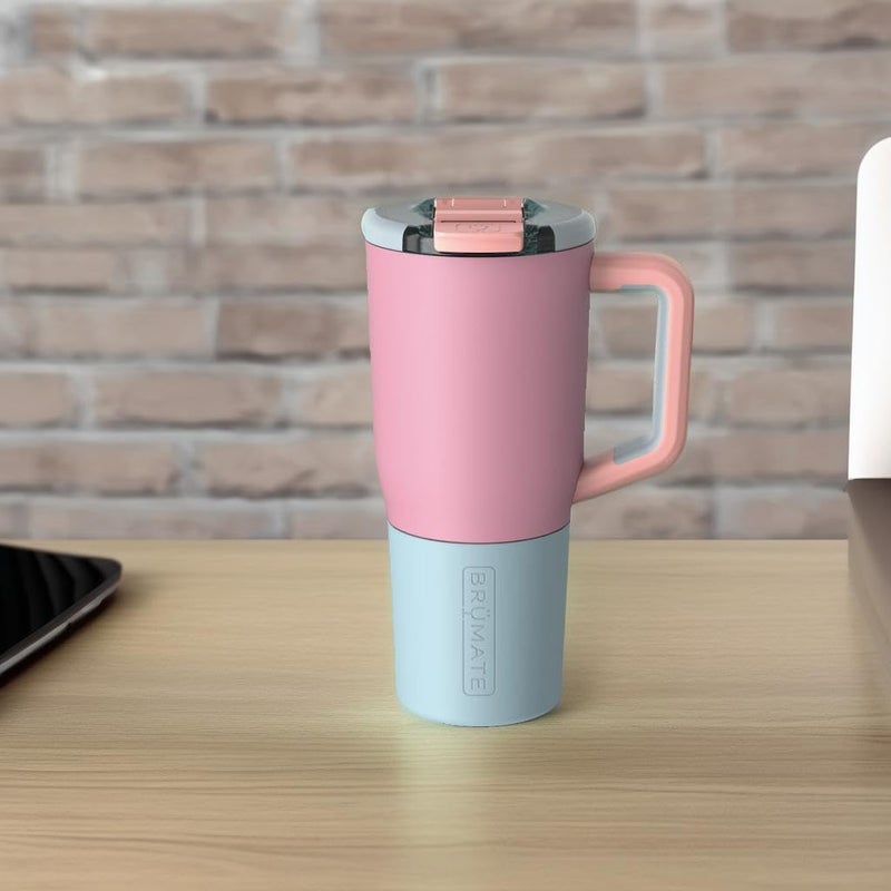 BrÃ¼Mate BrMate Mv - 25oz 100% Leak Proof Insulated Coffee Mug with Handle & Lid - Stainless Steel Coffee Travel Mug - Double Walled Coffee Cup (Rose Taupe) - Image 5