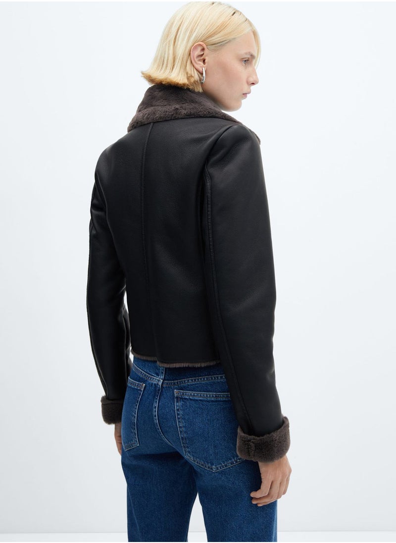 MANGO - Zip Neck Jacket - Image 1