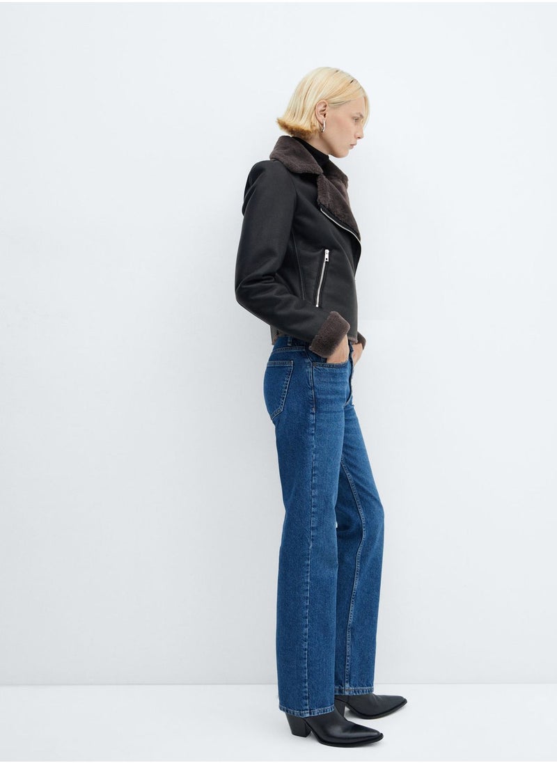 MANGO - Zip Neck Jacket - Image 1