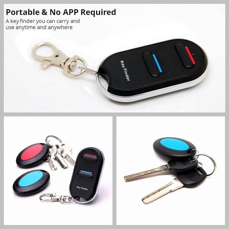 Vodeson Key Finder TV Remote Control Finder, No Smartphone Needed Easy to Use Suitable for The Elderly 80dB RF Locator Device,Key Finders Make Noise Keychain Tracker/Wallet Finder - Image 5
