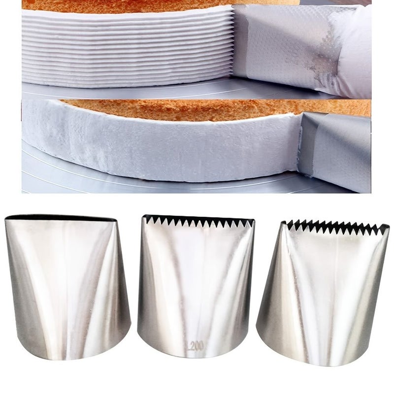 Combination 1 Stainless Steel Piping Tips For Cake Decorating Icing Nozzles - Image 1