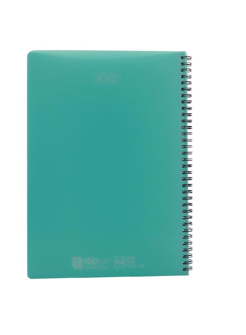 ROCO Notebook A4100 Sheets Square Ruled - Image 1