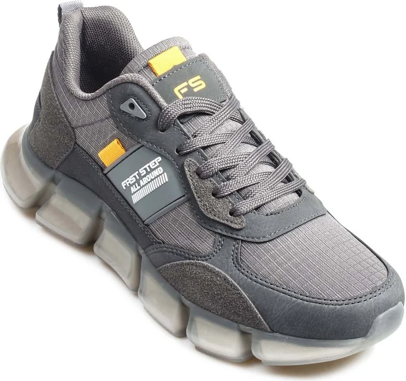 Fast Step Men's Sneakers Casual Comfortable Flexible Sports Running Walking Summer Lace-Up Shoes 572ma2537