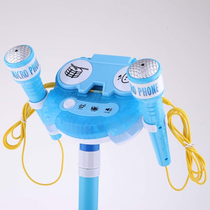 klarako Karaoke Microphone Singing Machine for Kids Girls 3 4 5 6 Year Old Blue, as described - Image 2