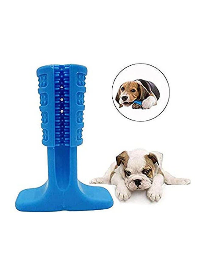 NIBEMINENT 2 Pack Dog Toothbrush Stick Brite Bite Brushing Sticksafety Rubber Tooth Brush Cleaning Chew Toy Pets Molars And Dogs Oral Care Blue - Image 2