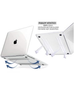 Generic Case Compatible With MacBook Pro 13 inch (2016-2020 (A2338/M1/A2289/A2251/A2159/A1706/A1989) Protective Snap On Hard Shell Cover For New MacBook Pro 13 (Crystal Clear)  - Image 4