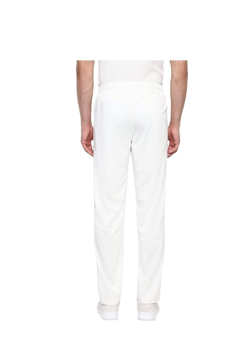 Nivia Eden Cricket Pant (White, Size: XXL) |  Cricket Trouser | Cricket Lower | Ankle Length | Micro Polyster Diagonal Knit  - Image 3