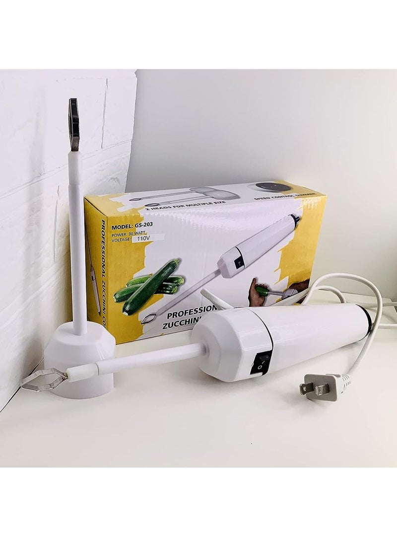 DubaiGallery Variable speed electric power electric vegetable corer zucchini cucumber eggplant potato turnip carrot drill easy veggie corer  - Image 2