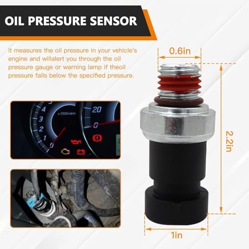 Acupress Upgraded Version D1843A 12635957 Oil Pressure Sensor Switch Sending Unit for 2007-2010 Hummer H3 3.7L - Image 3