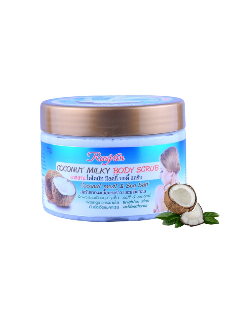 Rasyan Coconut Milky Body Scrub (350 g) - Image 1