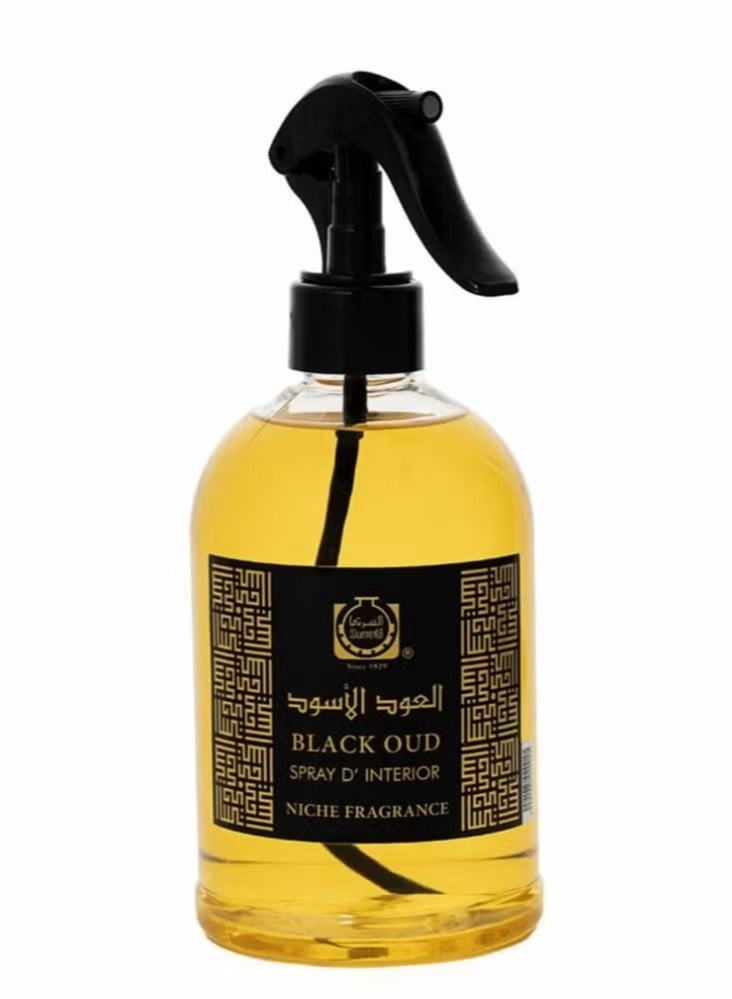 سوراتي معطر جو نيش العود الاسود 500 ملي
