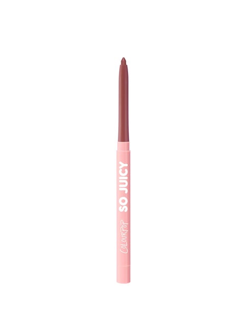 Colourpop So Juicy Plumping Lip Liner with Peptides  Long Lasting Lip Liner for Visibly Plumped  Shaped Lips  Enriched with Smoothing Ceramides  Peppermint  Group Chat 001 oz