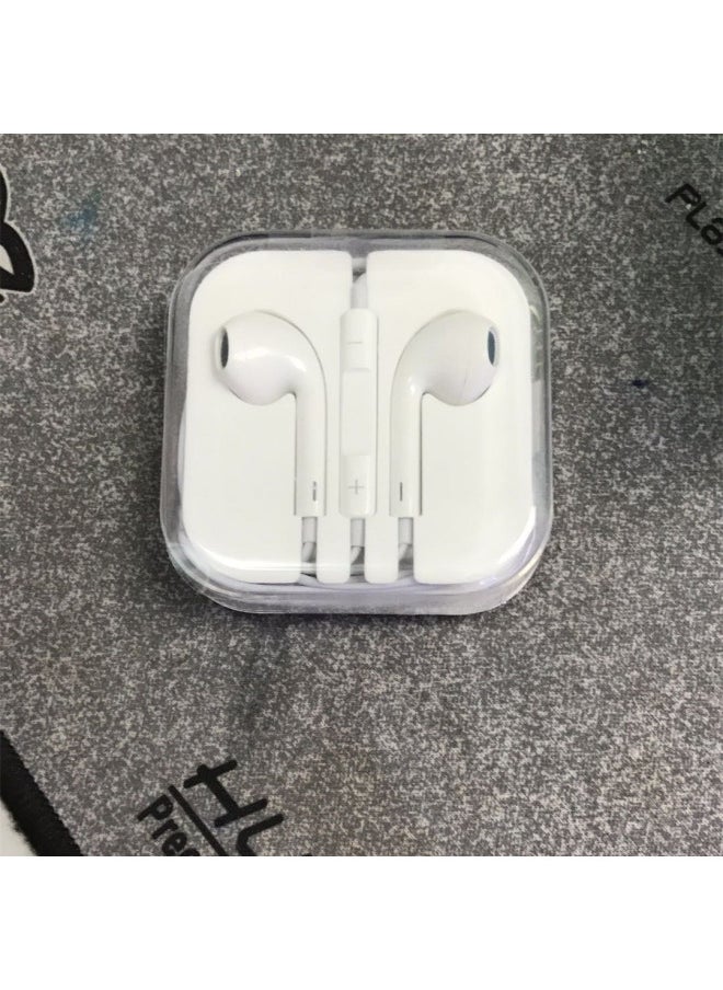 Generic - Type-C Headset Is Suitable For Apple 7/8/Xs Headset In-ear Talkable Wire Control I7i8 Bluetooth Version-Color:Apple 5 Generation Universal Headset - Image 1