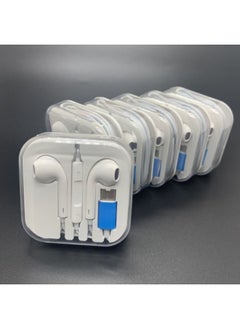 Generic Type-C Headset Is Suitable For Apple 7/8/Xs Headset In-ear Talkable Wire Control I7i8 Bluetooth Version-Color:Apple 5 Generation Universal Headset  - Image 3