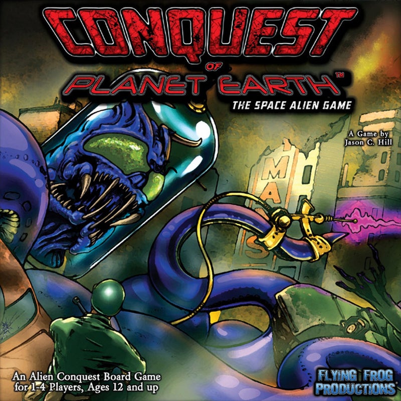 Flying Frog Productions Conquest of Planet Earth: The Space Alien Game - Image 5