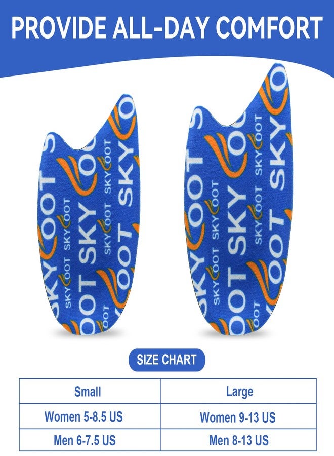 Skyfoot Heel Cups for Achilles Tendonitis, Bone Spurs, Orthotic Inserts for Tendon Support, Cushions for Pain Relief - Women and Men (Large) - Image 4