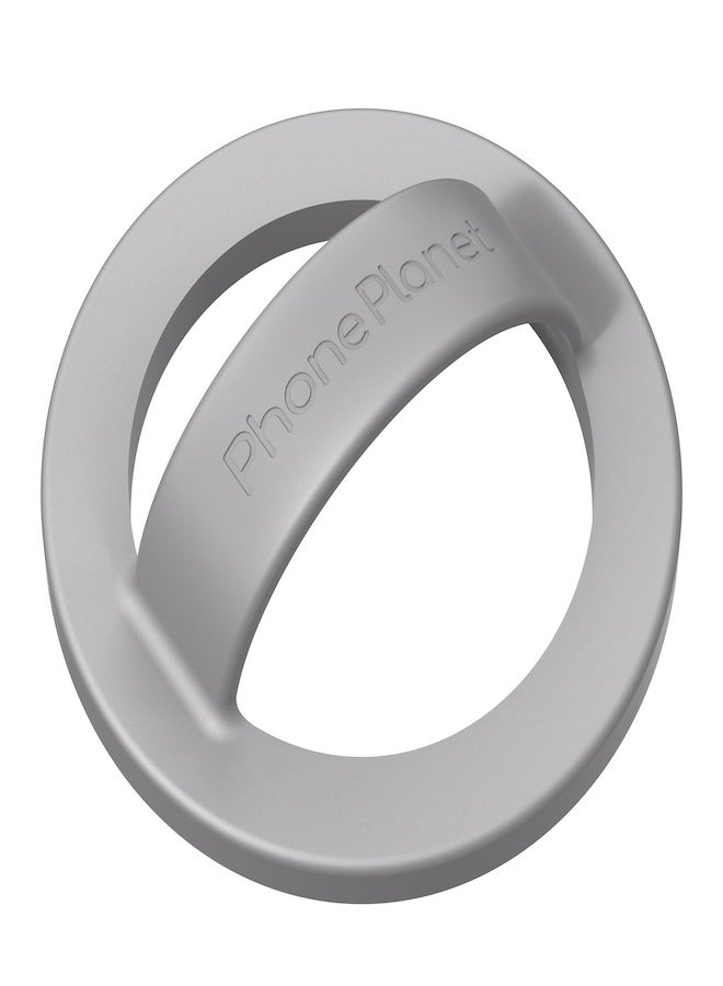 Phone Planet iPhone holder with magnetic carabiner safe and easy to use accessory compatible with MagSafe Natural Titanium - Image 2