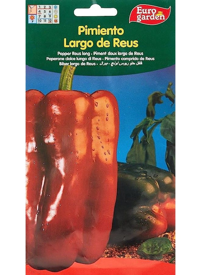 Euro Garden Peppar Long Red - Image 1