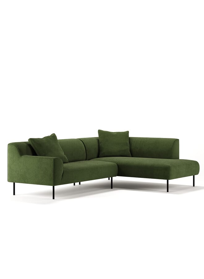 Woodz Bonnie Sofe 4 Seats Dark Green - Image 3