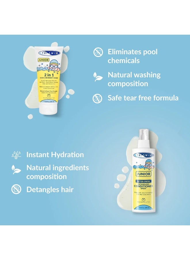 TRISWIM JUNIOR DENTANGLING CONDITIONER  EU 200ml - Image 5