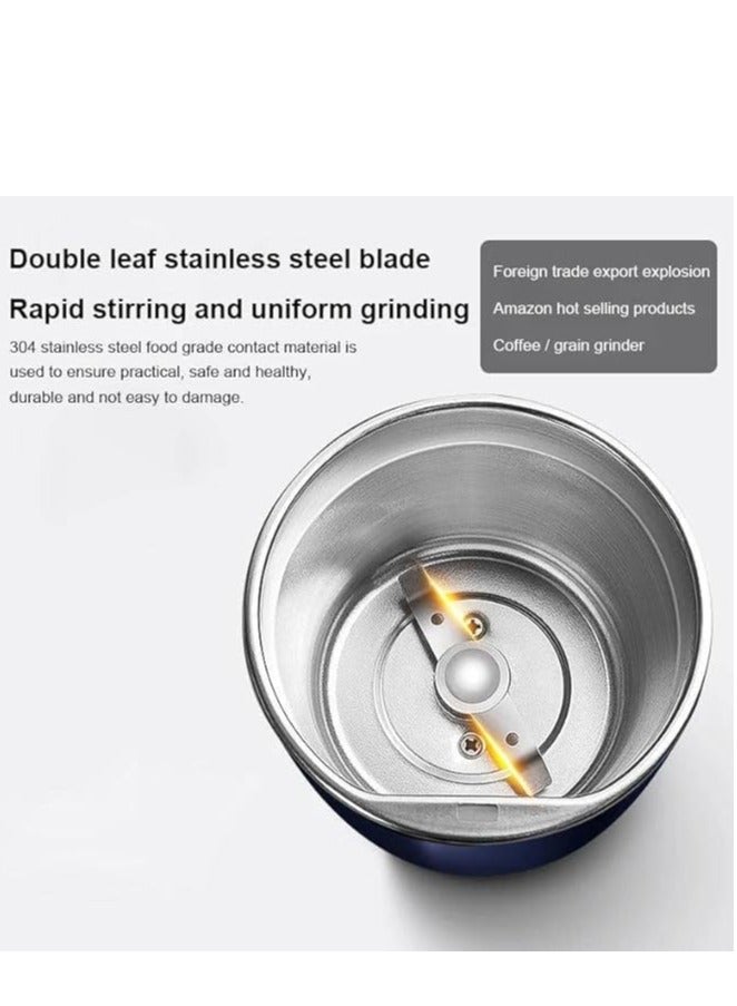 سبيس شوب مطحنة حبوب البن الكهربائية متعددة الوظائف، مطحنة التوابل الصغيرة، 220 فولت 150 وات - Image 2