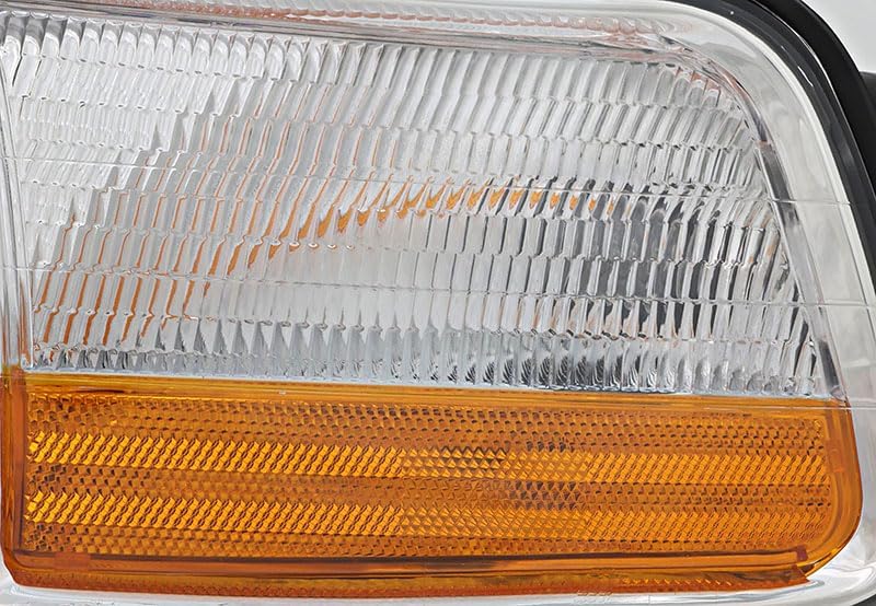 JP Auto Headlight Lamps Set for Lincoln Town Car 2005-2011 - Halogen Driver and Passenger Side - Image 5