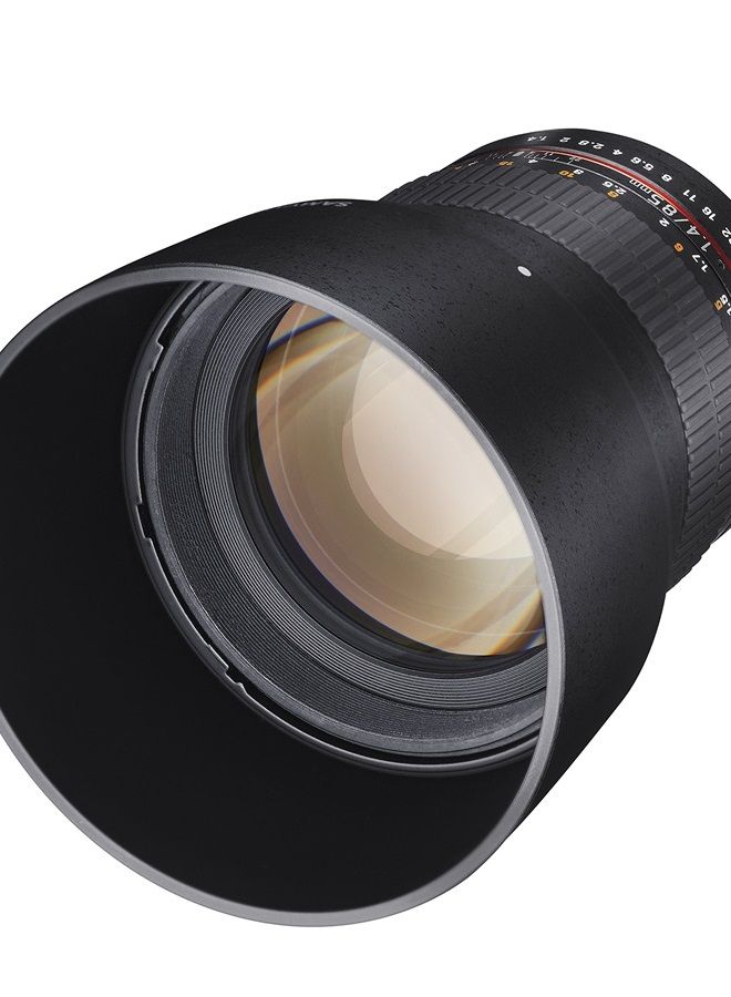 Samyang SY85M-E 85mm F1.4 Aspherical High Speed Lens for Sony E-Mount Cameras