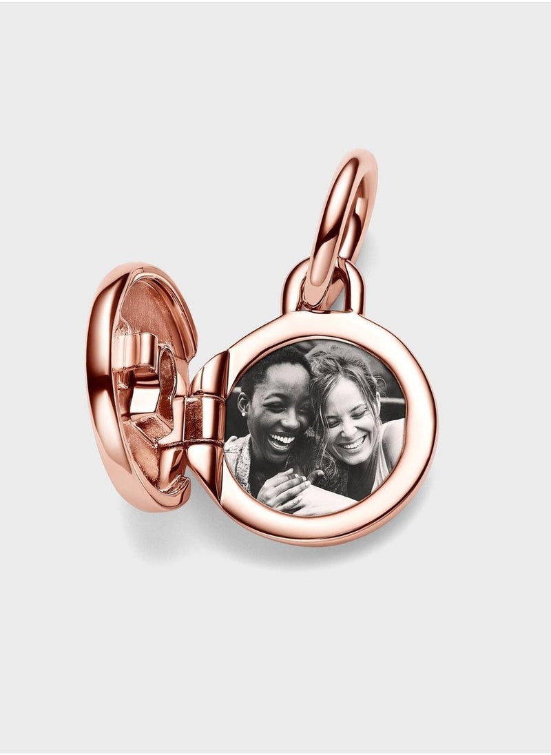 PANDORA Openable & Engravable Love Locket Dangle Charm  - Image 4