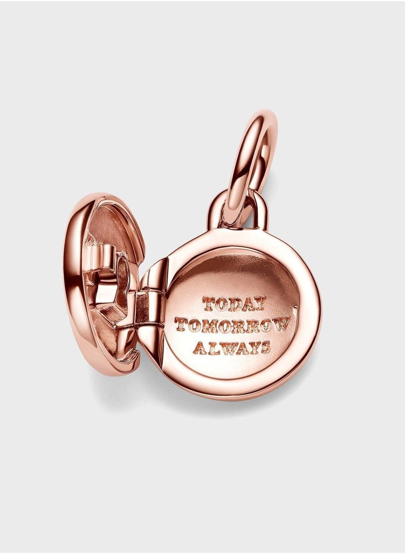 PANDORA Openable & Engravable Love Locket Dangle Charm  - Image 3