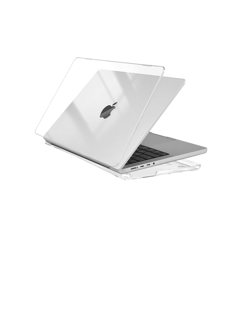 Generic Case Compatible With New Macbook Pro 16 inch M3 A2991 M2 A2780 M1 A2485 Pro 2024-2021 Release, Plastic Hard Shell Cover for MacBook Pro 16 Inch Color Clear  - Image 1