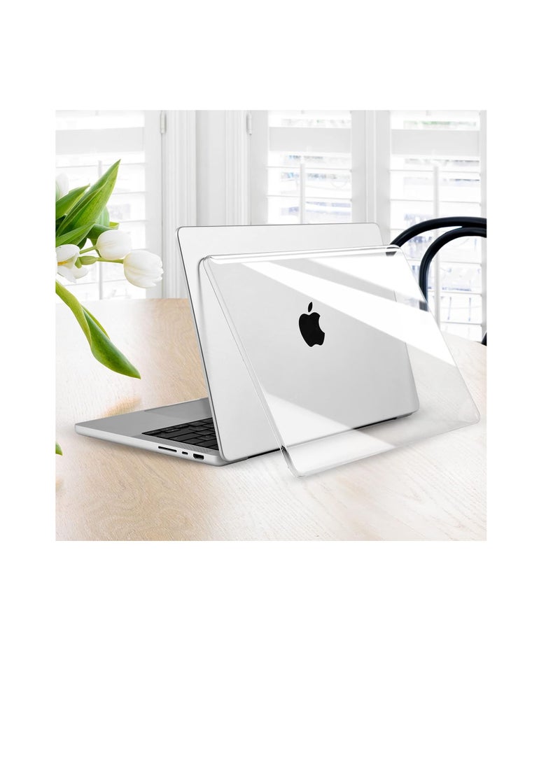 Generic Case Compatible With New Macbook Pro 16 inch M3 A2991 M2 A2780 M1 A2485 Pro 2024-2021 Release, Plastic Hard Shell Cover for MacBook Pro 16 Inch Color Clear  - Image 5